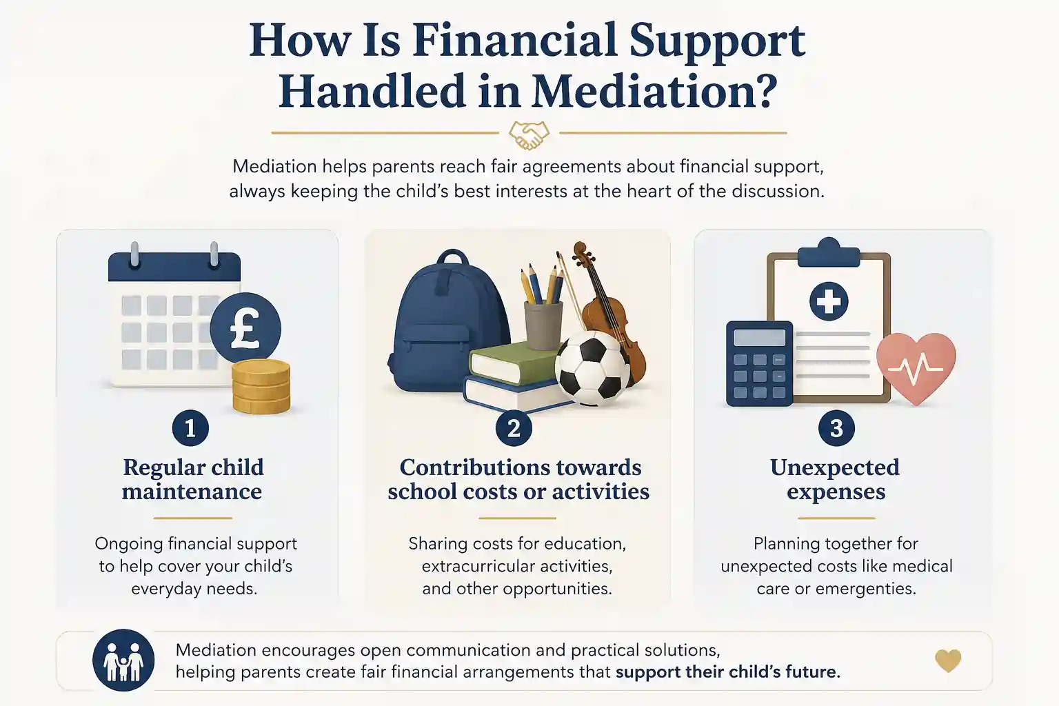 How Is Financial Support Handled in Mediation Stoke-on-Trent
